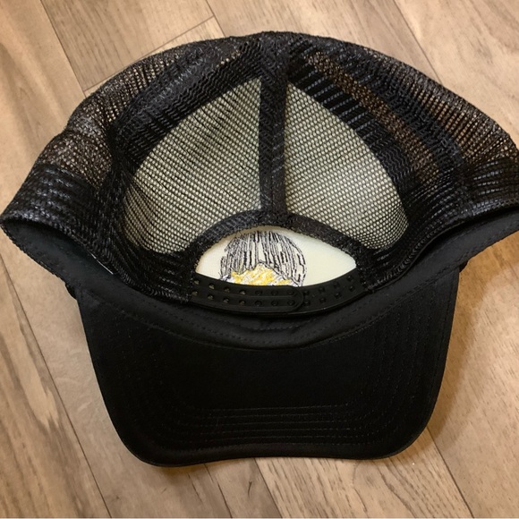 Vintage Trucker Hat Snapback Retro Everything To Live For Mountain Hiking Happy - Picture 4 of 6